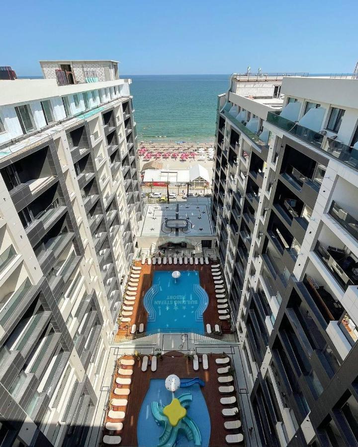 Hotel Building Stefan Resort I Navodari Bagian luar foto